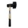 Profibau Spezial-Plattenhammer 75471 Rund Geschraubt, 1250 g, mit Hartgummi-Aufsatz