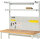 RAU System-Aufbau - Komplettset 04, für Produktbreite 1500 mm, RAL7035/RAL7035, EE-BW-KS-04-1500.12
