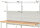 RAU System-Aufbau - Komplettset 04, für Produktbreite 2500 mm, RAL7035/RAL7035, EE-BW-KS-04-2500.12