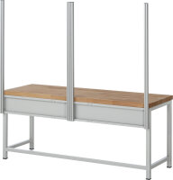 RAU Befestigungssatz EE mit 4 System-Stützen, für Produktbreite 2500 mm, EE-BW414-2500G.12