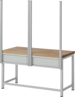 RAU Befestigungssatz EE mit 4 System-Stützen, für Produktbreite 2500 mm, EE-BW414-2500G.12