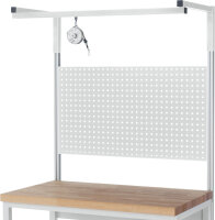 RAU Laufschiene/Montageschiene EE, B1500xT40xH40mm, RAL7035, EE-LS-MS1500.12