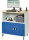 RAU Computer-Tisch 1022, B1100xT790xH1180mm, mobil, 07-1022F.11