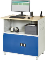 RAU Computer-Tisch 1022, B1100xT790xH1130mm, stationär, 07-1022S.11