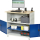 RAU Computer-Tisch 1022, B1100xT790xH1130mm, stationär, 07-1022S.11