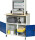 RAU Computer-Tisch 1023 mit Monitorgehäuse T300mm, B1100xT790xH1890mm, mobil, 07-1023M3F.11