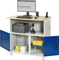 RAU Computer-Tisch 1023, B1100xT790xH1130mm,...