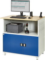 RAU Computer-Tisch 1023, B1100xT790xH1130mm, stationär, 07-1023S.11