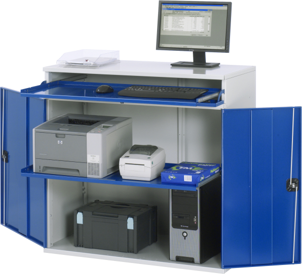RAU Computer-Schrank 60, B1100xT520xH1060mm, stationär, 07-1100-M60.11