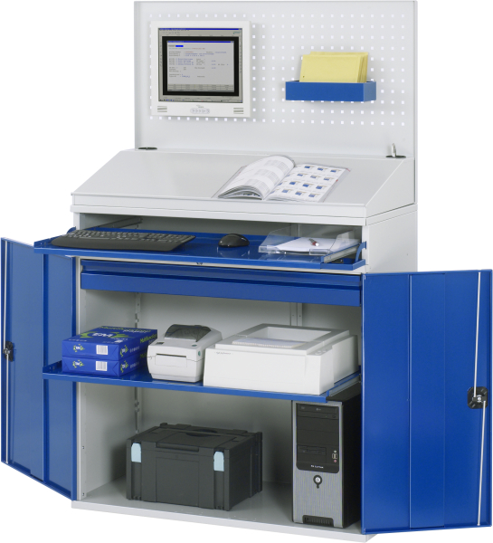 RAU Computer-Schrank 61, B1100xT520xH1770mm, stationär, 07-1100-M61.11