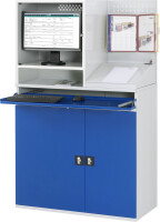 RAU Computer-Schrank 69 mit Monitorgehäuse T520mm,...