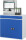 RAU Computer-Schrank 65T mit Monitorgehäuse T250mm, B1100xT520xH1770mm, stationär, 07-1100T-M65-MG2.11