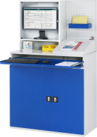 RAU Computer-Schrank 67T mit Monitorgehäuse T250mm, B1100xT520xH1770mm, stationär, 07-1100T-M67-MG2.11