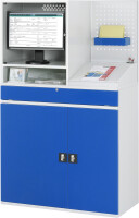 RAU Computer-Schrank 67T mit Monitorgehäuse T520mm, B1100xT520xH1770mm, stationär, 07-1100T-M67-MG5.11