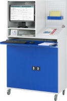 RAU Computer-Schrank 67T mit Monitorgehäuse T520mm,...
