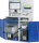 RAU Computer-Schrank 68T mit Monitorgehäuse T250mm, B1100xT520xH1770mm, stationär, 07-1100T-M68-MG2.11