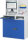 RAU Computer-Schrank 68T mit Monitorgehäuse T250mm, B1100xT520xH1770mm, stationär, 07-1100T-M68-MG2.11