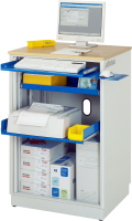 RAU Computer-Station 2000, B720xT660xH1100mm,...