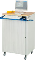 RAU Computer-Station 2050, B720xT660xH1140mm, mobil, 07-2050.11
