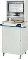 RAU Computer-Station 2065, B720xT660xH1850mm, mobil, 07-2065.11