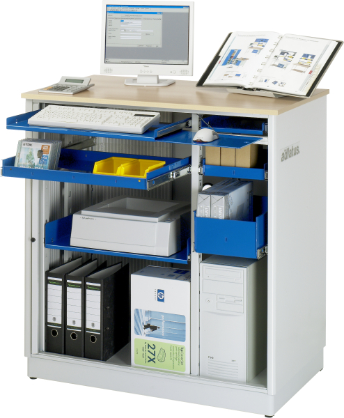 RAU Computer-Station 2600, B1030xT660xH1100mm, stationär, 07-2600.11