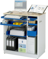 RAU Computer-Station 2600, B1030xT660xH1100mm,...