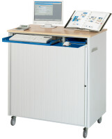 RAU Computer-Station 2650, B1030xT660xH1140mm, mobil, 07-2650.11