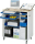 RAU Computer-Station 2650, B1030xT660xH1140mm, mobil, 07-2650.11