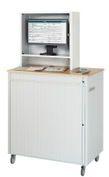 RAU Computer-Station 2665, B1030xT660xH1850mm, mobil,...