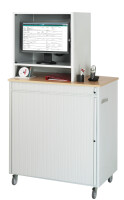RAU Computer-Station 2675, B1030xT660xH1850mm, mobil,...