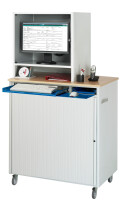 RAU Computer-Station 2675, B1030xT660xH1850mm, mobil, 07-2675.11