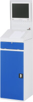 RAU Computer-Schrank 61, B450xT520xH1770mm, stationär, 07-450-M61.11