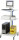 RAU Computer-Ständer 6001, B650xT650xH1230mm, mobil, 07-6001F.11