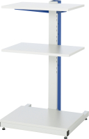 RAU Computer-Ständer 6001, B650xT650xH1140mm,...