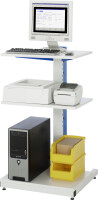 RAU Computer-Ständer 6001, B650xT650xH1140mm,...