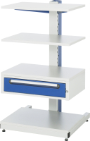 RAU Computer-Ständer 6002, B650xT650xH1140mm,...