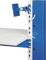 RAU Computer-Ständer 6019, B650xT650xH1680mm, mobil,...