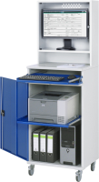 RAU Computer-Schrank 65 mit Monitorgehäuse T250mm,...