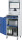 RAU Computer-Schrank 65 mit Monitorgehäuse T250mm, B65 xT520xH1895mm, mobil, 07-650-M65-MG2F.11