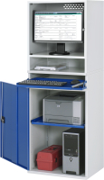 RAU Computer-Schrank 65 mit Monitorgehäuse T520mm,...