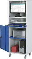 RAU Computer-Schrank 65 mit Monitorgehäuse T520mm,...