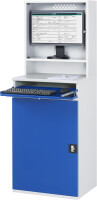 RAU Computer-Schrank 66 mit Monitorgehäuse T250mm,...