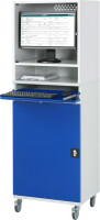 RAU Computer-Schrank 66 mit Monitorgehäuse T520mm,...