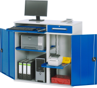 RAU Computer-Schrank 99, B1100xT520xH1060mm,...