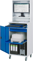 RAU Computer-Schrank 99 mit Monitorgehäuse,...