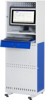 RAU Computer-Säule, B600xT350xH1650, Tastaturauszug,...