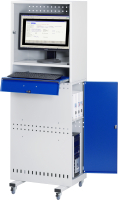 RAU Computer-Säule, B600xT350xH1700, Tastaturauszug,...