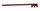 Profibau Handbiegeeisen 75570 Gr. III 16-18 mm, rot pulverbeschichtet, für Rundstahl