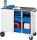 RAU Werkzeugwagen 10400, B1025xT520xH890mm, 8xSchublade-VA, Metall-Top-25mm, 02-10400.11