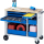 RAU Werkzeugwagen 10400, B1025xT520xH890mm, 8xSchublade-VA, Buche-Top-25mm, 02-10400B.11